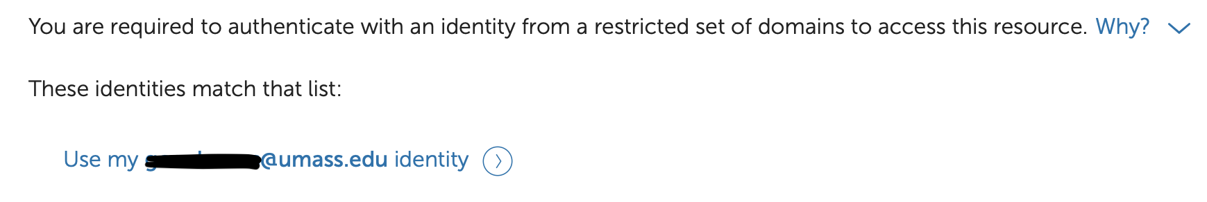 Identity verification page